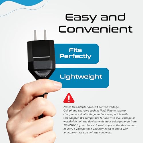 Australia China Plug Adapter Socket (6 Pack - Australian/China / Black)