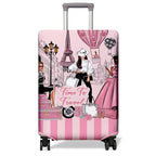 Travel Luggage Cover Suitcase Protector Fits 18 (C-2 / S(18-20in))