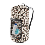 Laundry Bag Backpack (1Pack / Leopard Print)