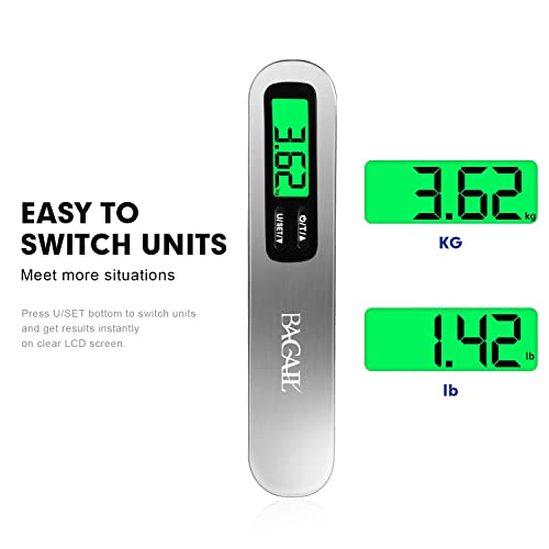 Digital Luggage Scale (Silver)