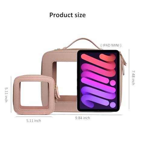 Clear Makeup Bags Small (0-Mini-Nude)
