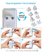 35W Universal Travel Adapter (Type A/B/C/D/E/F/G/I/M-Worldwide Adapter 35W)