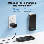 Portable Charger for iPhone with Built (Black)