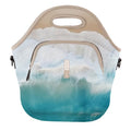 LunchTote Zippered Bag Insulated Neoprene Caddy (Ay, Bay Bay! / X-Large 6.5 Quart Lunch Tote)