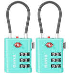 TSA Approved Luggage Locks (CYAN)