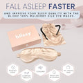 Silk Sleep Mask (Champagne)