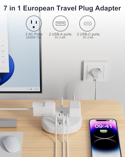European Travel Plug Adapter
