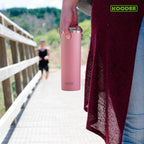 20 oz Skinny Tumbler (Bby Pink-White / 12 Ounces)