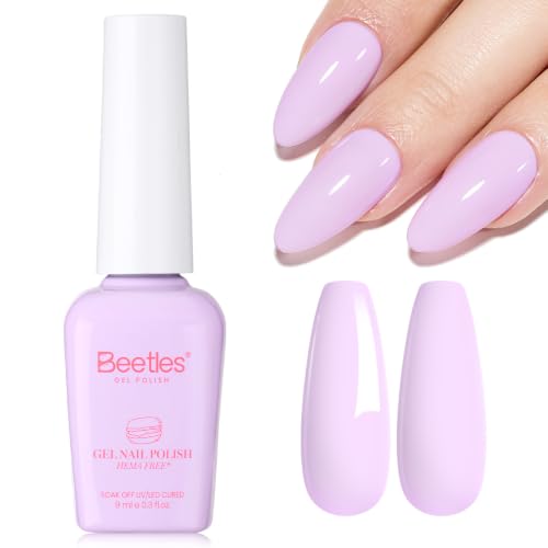 Beetles Purple Gel Nail Polish (J - Light Purple | Lavender Macarons)