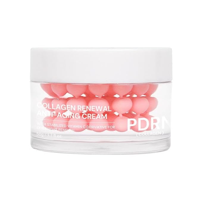 Salmon DNA PDRN Collagen Capsule Serum Cream, Face Care with Salmon DNA Collagen Pink Peptide, Anti-Aging Firming Hydrating Repair Reduce Fine Lines Even Skin Tone 1.7Oz