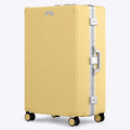 Zipperless Check in Suitcase (Butter Yellow)