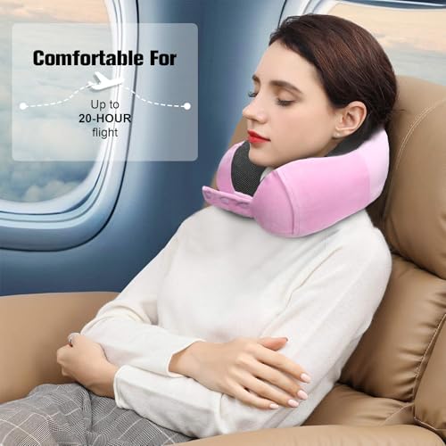 Neck Pillow for Traveling (Sakura Pink)