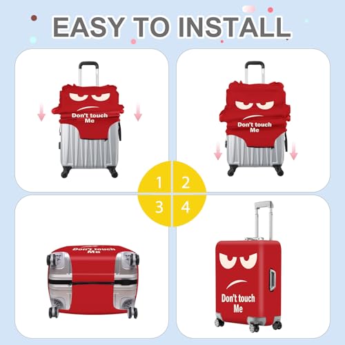 Funny Luggage Cover (#29 / M(fits 24-26Inch suitcase))