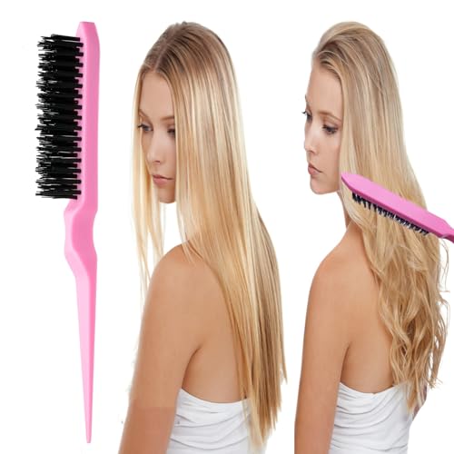 8Pcs Hair Brushes Set wit (Pink)