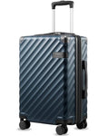 20 Inch Carry On Luggage 22x14x9 Airline Approved (Carry-On 20-Inch / Navy)
