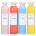Travel Shampoo Bottle (Orange+yellow +Pink+light Blue)