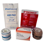 Restaurant Metal First Aid Cabinet (3 Shelf Cabinet / Class A with tablets | With Cabinet)