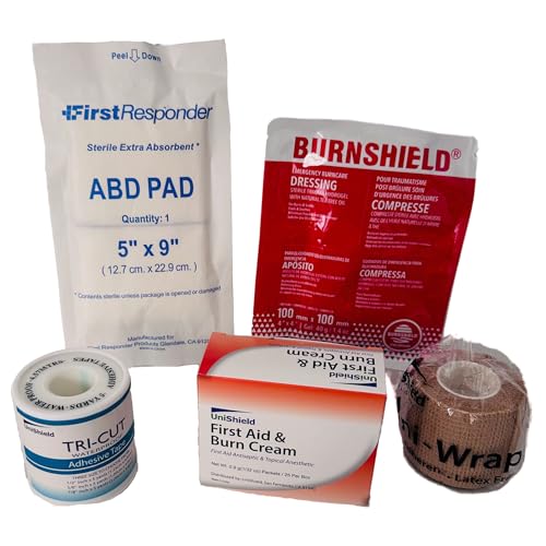 Restaurant Metal First Aid Cabinet (3 Shelf Cabinet / Class A with tablets | With Cabinet)