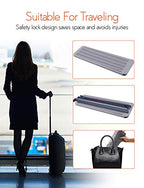 ANGENIL Professional Titanium Flat Iron 1 inch, Hair Straightener and Curler 2 in 1 with Adjustable Temp for All Hair Types, Anti-Static, Dual Voltage Travel Size with Silicone Resistant Mat Pouch