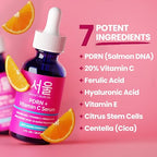 PDRN Serum Salmon DNA Vitamin C Face Serum Korean Skin Care (1 Fl Oz (Pack of 1))