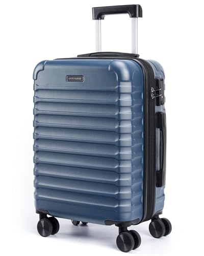 Carry On Luggage 22x14x9 Airline Approved (Royal Blue)