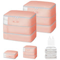 Comforter Storage Bag (Pink / 2 Pack - 3-Layer)