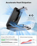 Foldable 3in1 Charging Station for Magsafe (Grey)