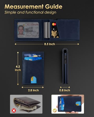 2026 Wallet for Men (Navy)