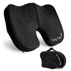 Premium Slim Foldable Travel Seat Cushion (Black / Slim)