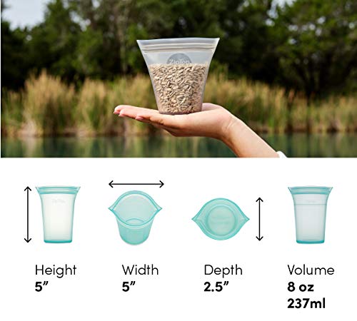 Reusable Food Storage Bags (Frost / Small Cup)