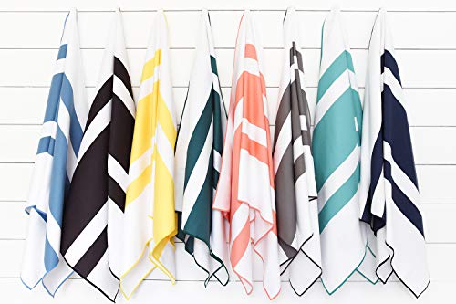 Gray Microfiber Beach Towel by Laguna Beach Textile Co (Quarry Gray)