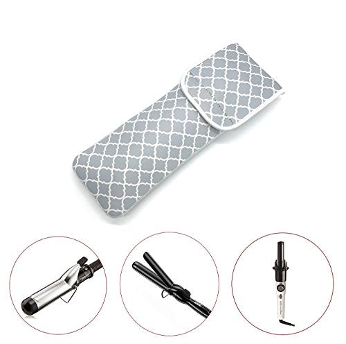 Hair Straighteners Case with Fastener (Gray)