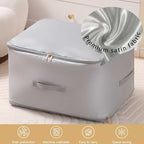 Comforter Storage Bag (Gray-2Layer-2PCS)