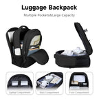16" Travel Laptop Backpack (Black / 16 Inch(35L))