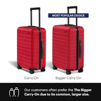 The Carry On Luggage (Cherry Red)