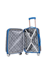 Melbourne Hardside 2 Piece Expandable Spinner Wheel Luggage Set (Grey / 2 Piece (20"/14" Tote))