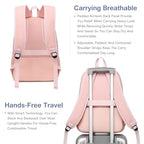 Laptop Backpack for women (15.6 / Amour Pink)