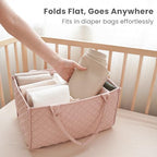 Faux Leather Baby Changing Mat 2 Pack (Blush,Beige / Oval)