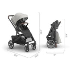 Cruz V3 Full Size (Cruz V3 Stroller / Savannah (Pearl Gray Jacquard))