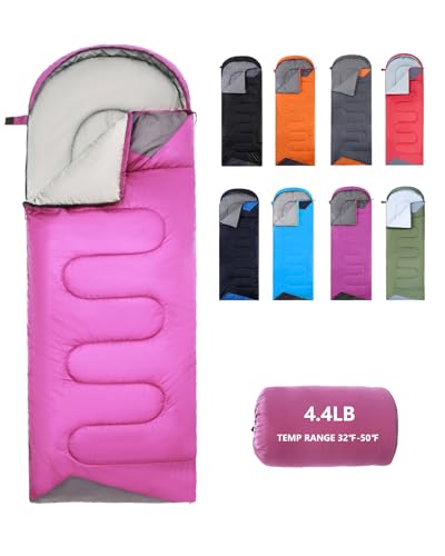 Sleeping Bags for Adults Cold Weather (4.4lb Purple)