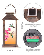 Solar Lanterns Outdoor Waterproof Garden Decor Birthday Gifts for Women Mom Grandma Sister