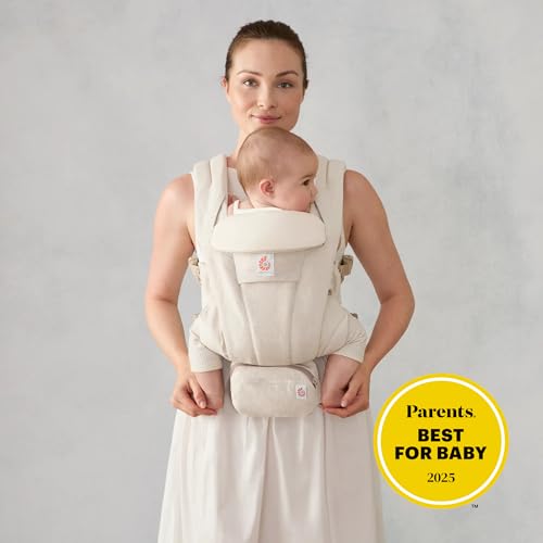 Omni Deluxe Baby Carrier for Newborn to Toddlers 0 (Natural Linen)