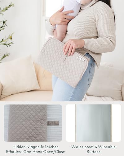Diaper Changing Pad Portable (Soft Sand / Regular)