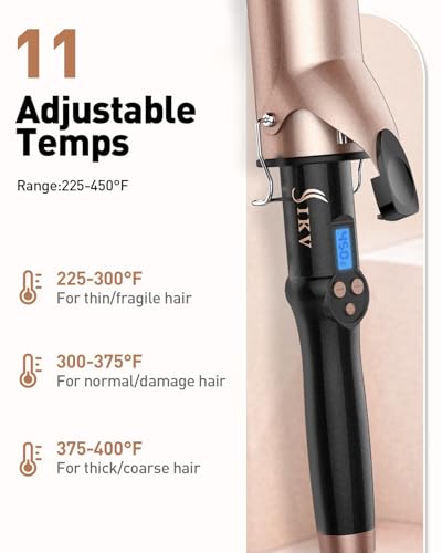 2 inch Curling Iron Extra Large Barrel for Long Hair (2 inches)
