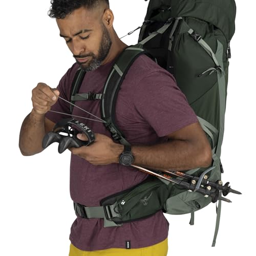 Talon 44L Men's Lightweight Hiking Backpack (Large-X-Large / Black/Coal Grey)