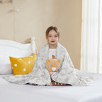 Weighted Blanket (20-grey White Tie Dye / 40" x 60" | 7lbs)