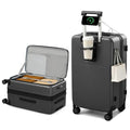 24 Inch Expandable Checked Luggage (Graphite Grey / 24 Inch EXT)