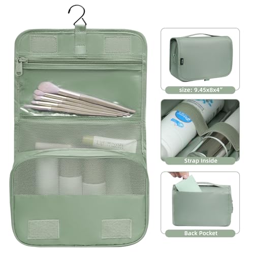 10 Set Packing Cubes Various Sizes Packing Organizer for Travel Accessories Luggage Carry On Suitcase (10-Matcha Green / 10 Set-full Mesh)