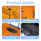 Luggage Cover Washable Suitcase Protector Anti (Giraffe-3 / XL(fits 32-34Inch suitcase))