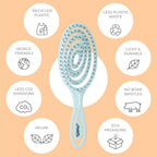 Mini Detangler Brush (Mint Green / Small)